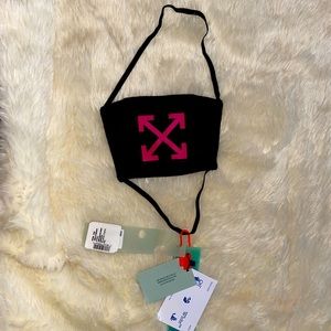 OFF WHITE FACE MASK